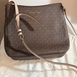 Michael Kors Brown Shoulder Bag W/Dust Bag
